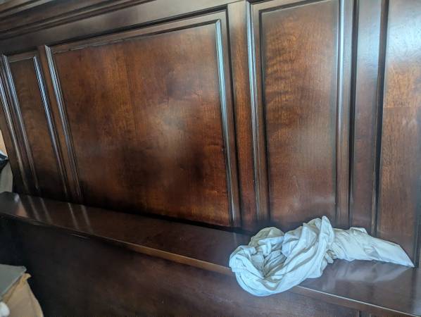 Ashley "Porter" (solid wood) bedroom set $500 obo 1