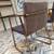 CB2: One Gorgeous Charcoal Velvet Desk -Dining -Accent -Arm Chair 5 thumbnail