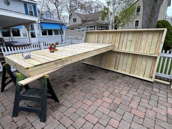 Boat dock floating sections 1