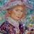 Framed Edna Hibel Flower Girl of Provence Commemorative Plate 3 thumbnail