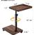 Side TV Tray Table. Adjustable Height. NEW! 4 thumbnail