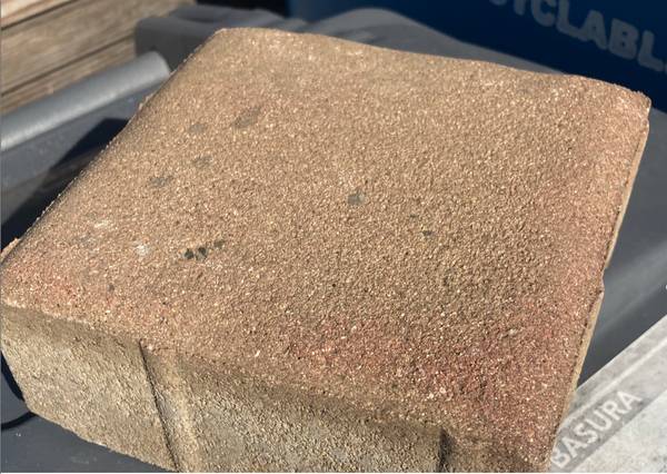 Used 6"x 6" x 2" pavers for sale --fifty cents each 1