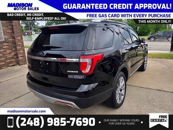 Explorer Limited Ford 2016 POR SÓLO $289/mes - $13.995 (26815 John R Rd, Madison Heights MI 48071)63622114410883122
