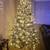 9 Foot White Lighted Flocked Christmas Tree 2 thumbnail