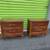 Pair of vintage cherry basset 5 drawer French provincial night stands 1 thumbnail
