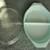 Pyrex Turquoise Snowflake Oval Divided Bowl w/lid 1.5 qt. Made in USA 2 thumbnail