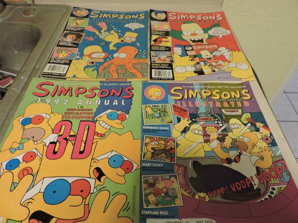 Simpsons Comic Books 1