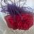 (3) Elegant Red Hat Society Red and Purple Ladies Hat 17 thumbnail