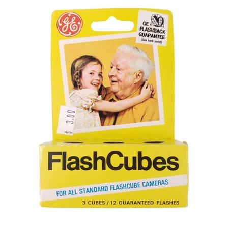GE Flash Cubes, box of 3, NEW 1