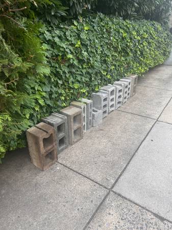 Free cinder blocks 1