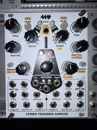 4ms STS (Stereo Triggered Sampler) Eurorack 1
