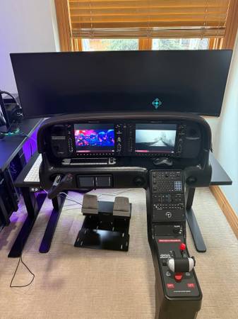 Realsim Gear Cirrus SR22 cockpit - $4,570 (McClusky)63438188922241122