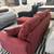 🍷 Burgundy Sectional Couch with Chaise — $350 3 thumbnail
