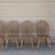 Solid Oak Pedestal DiningTable & 4 chairs 5 thumbnail