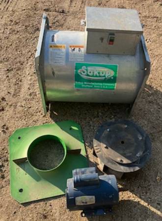 Sukup 18” aeration fan 1