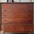 Mid century walnut wood highboy Dresser, delivery 5 thumbnail