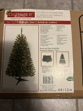 Christmas Tree.  4 Foot. (New) 1