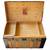 Antique Victorian Trunk Chest w/Original Paper Inside 3 thumbnail