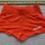 Hooters Girl Authentic Orange Shorts XXS uniform booty polyester cute 1 thumbnail