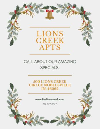 Call About Our Great Specials | Pre-Lease for Winter NOW! 1