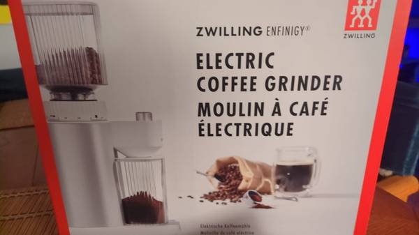 Zwilling Enfinigy Electric Coffee Grinder 1