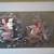PEACE wall art metallic gold framed 9"x24" angels putti bringing peace 3 thumbnail