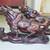 Pair of large finely carved rosewood Chinese ox/bull sculpture statue 3 thumbnail