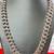 15mm Silver Moissanite Cuban Link Chain. 22" Heavy & Shiny 5 thumbnail