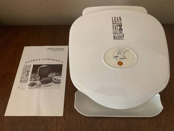 George Foreman Lean Mean Fat Grilling Machine 1