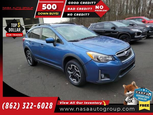 2017 Subaru Crosstrek 20i 20 i 20-i Premium CVT - $7,290 (The price in this ad is the downpayment)63654719457537122