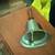 Large brass Captains bell with wooden handle 2 thumbnail