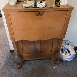 Antique Drop Down Desk 1