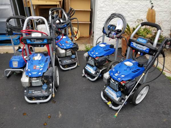 SUBARU POWERSTROKE EA190V GAS POWER WASHER 3100 PSI ELECTRIC START 1