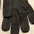 Vintage 1940s knit black gloves 7 thumbnail