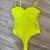 Neon Yellow Bodysuit 1 thumbnail