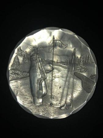Wendell August Mini Golf Plate/Coaster? 1
