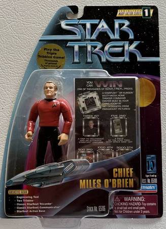 Star Trek Warp Factor Series Chief Miles O’Brien Playmates 1