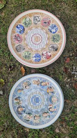 1999 & 2000 plates 1