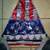 6 FLAG SET American Banner July 4th Independence Patriotic 12 Feet NOS 3 thumbnail