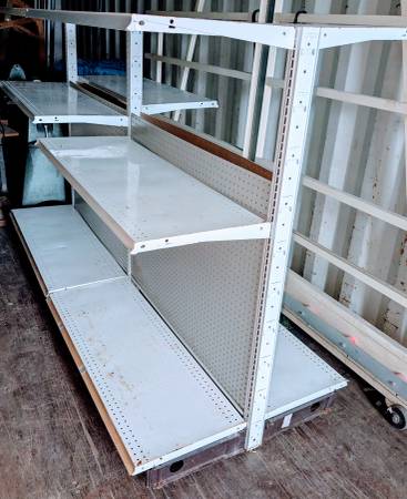 Double-Sided Gondola shelving 1