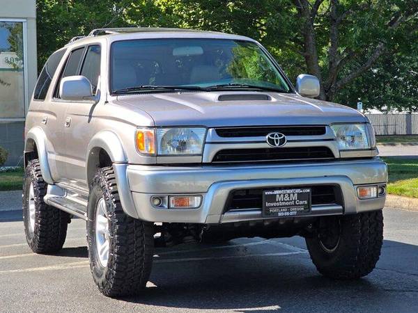 2002 Toyota 4Runner SPORT 4X4 / V6 3.4L / NEW LIFT + TIRES / LOW MILES - $21,995 (+ M  M Investment Cars - Portland)63474953419905121