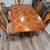 Dining Table Set with 6 Chairs & Matching China Cabinet 4 thumbnail