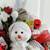 ⛄ ADORABLE "SILVA" SNOWMAN HOLIDAY DECOR $50 6 thumbnail