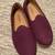Charix women's suede slip on loafers size 10 1 thumbnail
