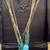 Vintage American Indian Sterling Turquoise Squash Blossom Necklace 1 thumbnail