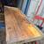 Butcher block workbench with Lyons metal legs - 30" wide x 65" long x 3 thumbnail
