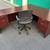 Uline L shaped Cherrywood Desk $200 Free Delivery 8 thumbnail