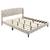 King size bed frame. 2 thumbnail