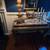 Circa 1760 Italian  gold leaf carved candlestick lamp 9 thumbnail