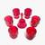 GLASSES - RED - Set of 6+1 Bell 2 thumbnail